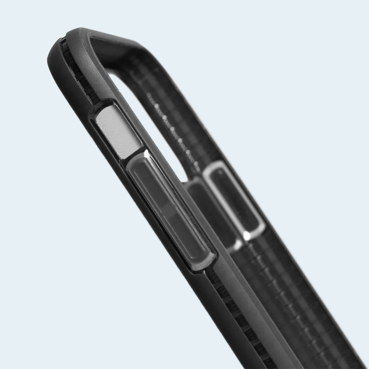 Bodyguardz iPhone 12 Pro Split Distinctive Edged Added Protective Case – Smoke/Black