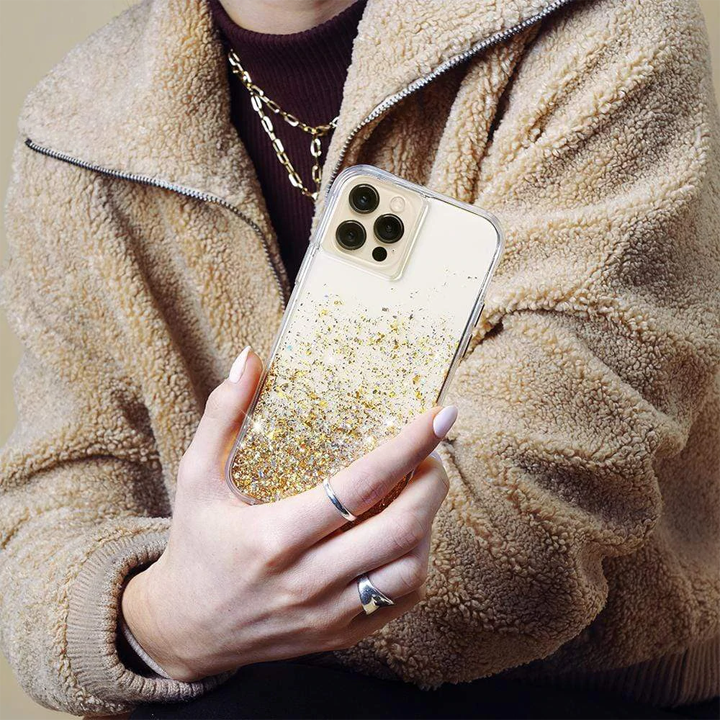 Case Mate iPhone 12/12 Pro Twinkle Ombre - Gold