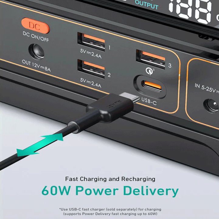 Aukey PowerTitan 300 Portable Power Station 288Wh