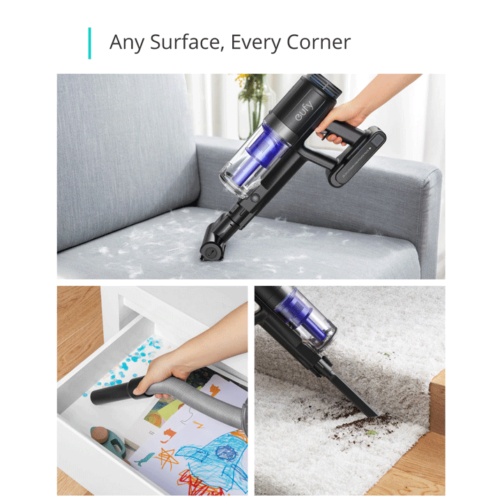 EUFY BY ANKER HOME VAC S11 GO (T2501K11)- BLACK