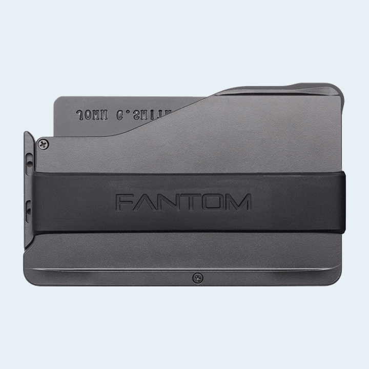 FANTOM X SILICON BAND FOR WALLET -BLACK