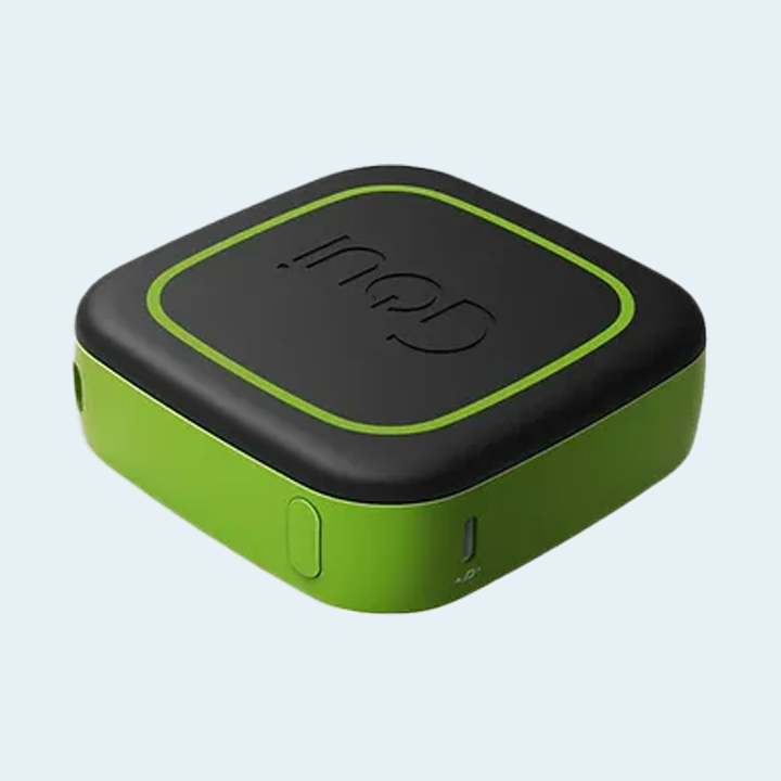 Goui 10000mAh Cube Portable Powerbank Qi Wireless Charger 10W - Black
