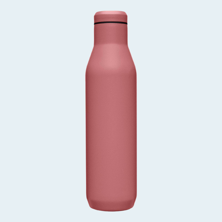 Camelbak Bottle 25 oz Wine Bottle Insulated Stainless Steel - Terracotta Rose