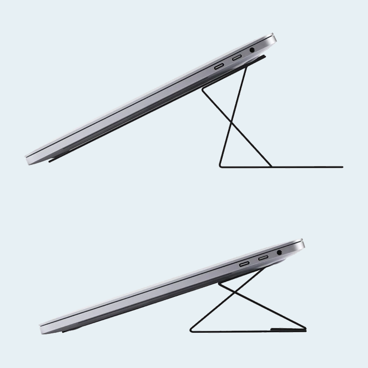 Moft Foldable Laptop Stand Non-Adhesive - Gray