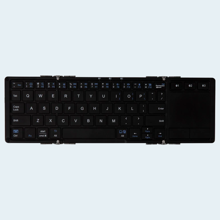 Moft Trip Folding Bluetooth Keyboard with Touch Pad - Black
