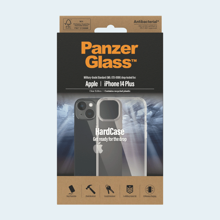 PanzerGlass Hardcase for iPhone 14 Plus - Clear