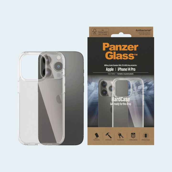 PanzerGlass MagSafe Hard Case for iPhone 14 Pro – Clear