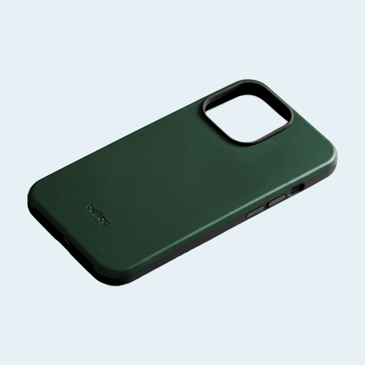 Bellroy Leather Case for iPhone 13 Pro - Racing Green
