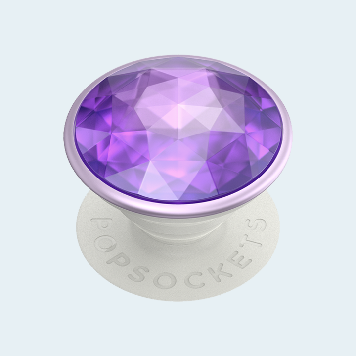 Popsockets PopGrip Premium - Disco Crystal Orchid