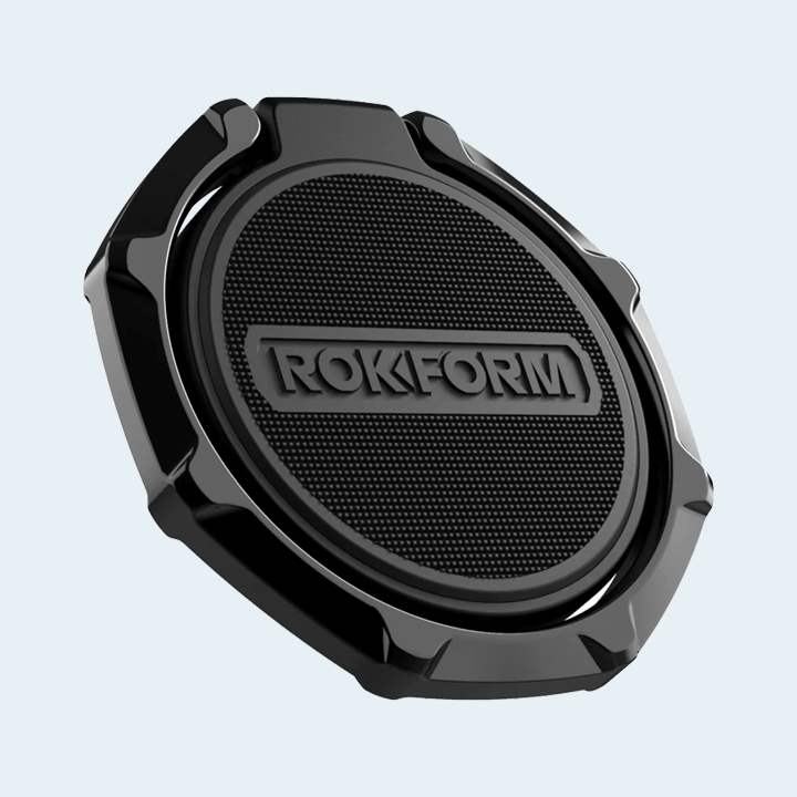 Rokform Sport Ring Magnet Powerd Phone Ring Stand Grip 337301 - Black