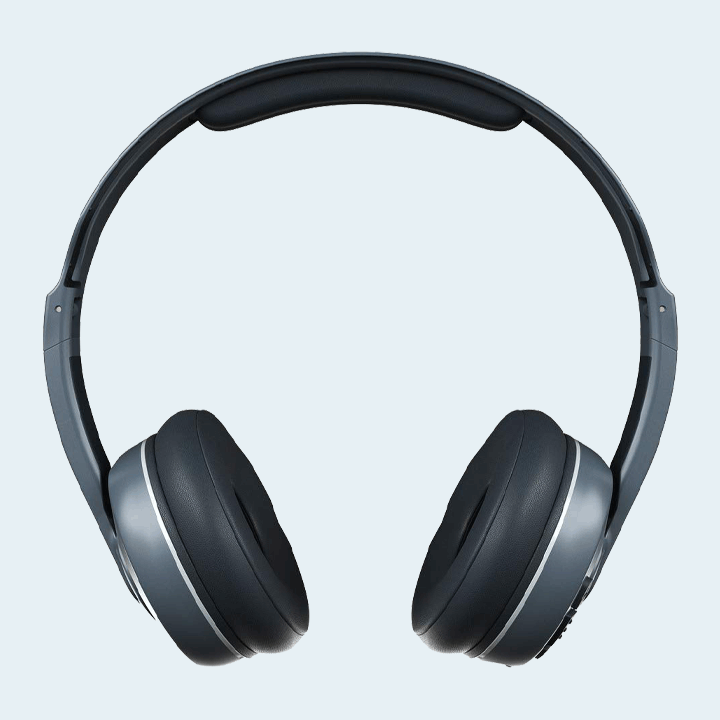 SKULLCANDY CASSET WIRELESS ON-EAR HEADPHONES(S5CSW-M448) - BLACK