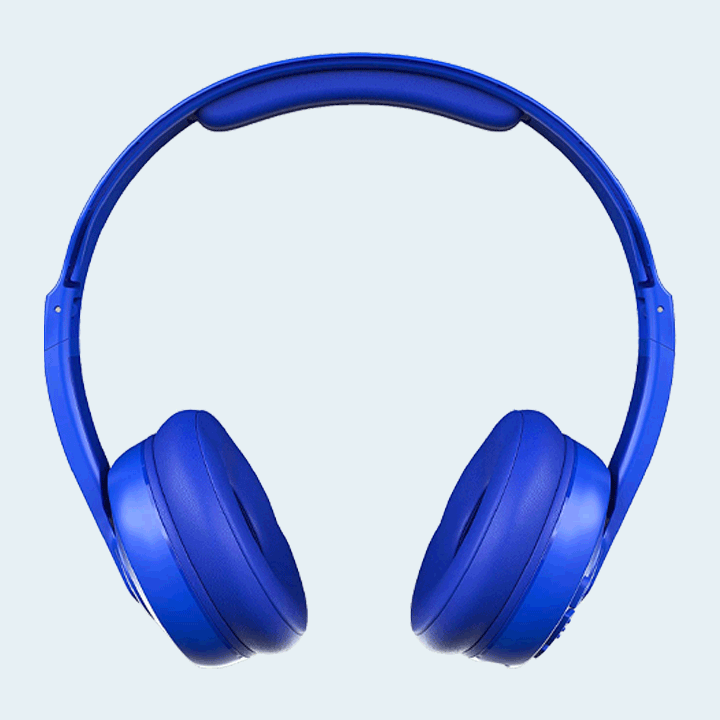 SKULLCANDY CASSET WIRELESS ON-EAR HEADPHONES(S5CSW-M712) - BLUE