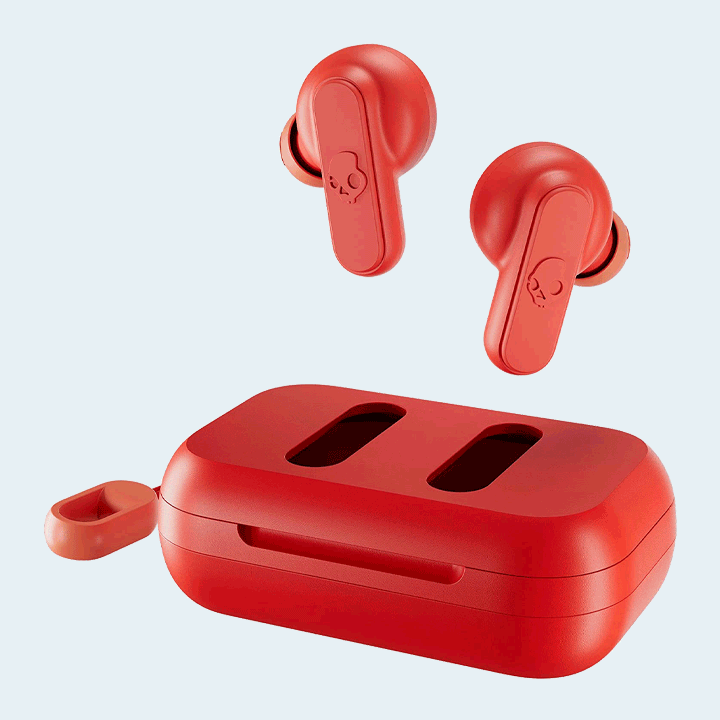 Skullcandy S2DMW-P752 Dime True Wireless Earbuds - Red
