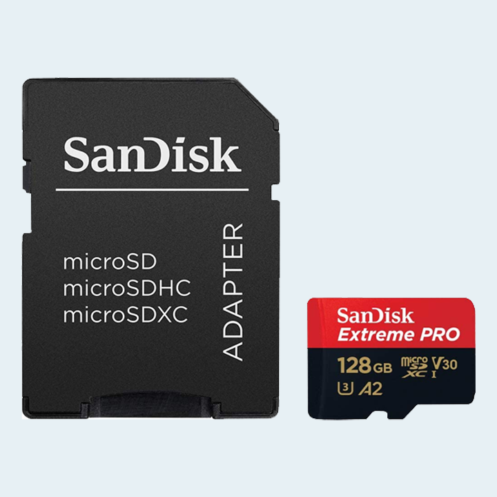 SANDISK EXTREME PRO A2 MICRO MEMORY CARD 128GB(SDSQXCY-128G-GN6MA)