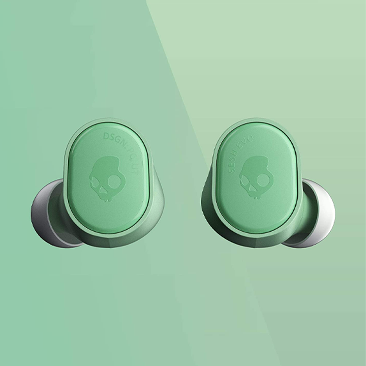 SKULLCANDY SESH EVO TRUE WIRELESS EARBUDS(S2TVW-N742)- MINT