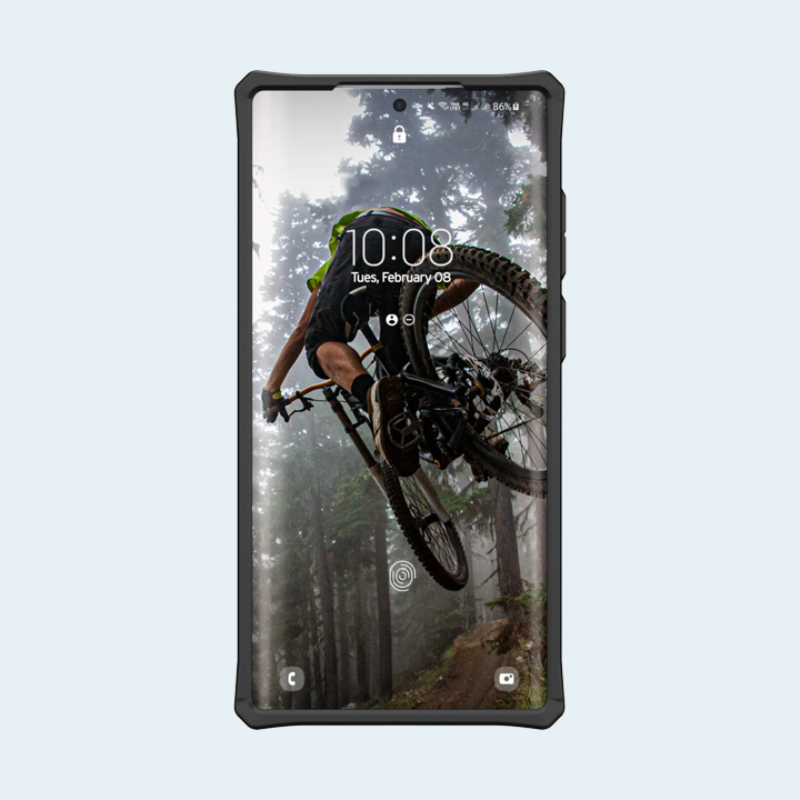 UAG Premium Protection Monarch Series for Samsung Galaxy S22 Ultra 5G - Kevlar Black