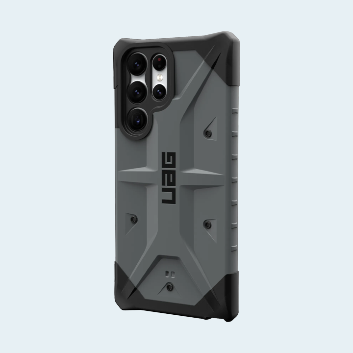 UAG Rugged Protection Pathfinder Series for Samsung Galaxy S22 Ultra 5G - Silver