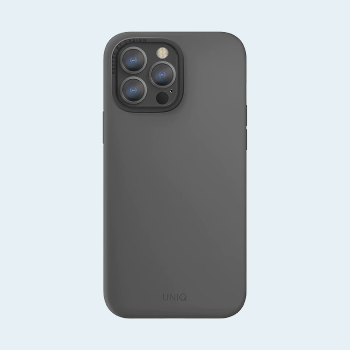 Uniq Hybrid Lino Hue Magsafe Case for iPhone 13 Pro - Grey