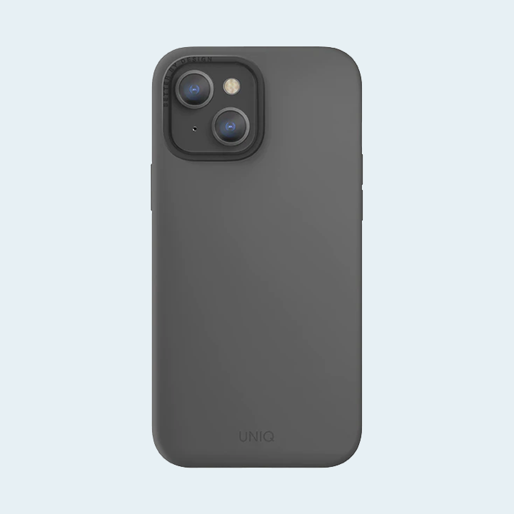 Uniq Hybrid Lino Hue Magsafe Case for iPhone 13 - Grey
