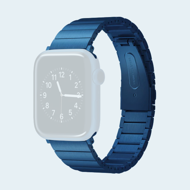 Viva Madrid Lavier Metal Strap for Apple Watch 42/44MM - Blue