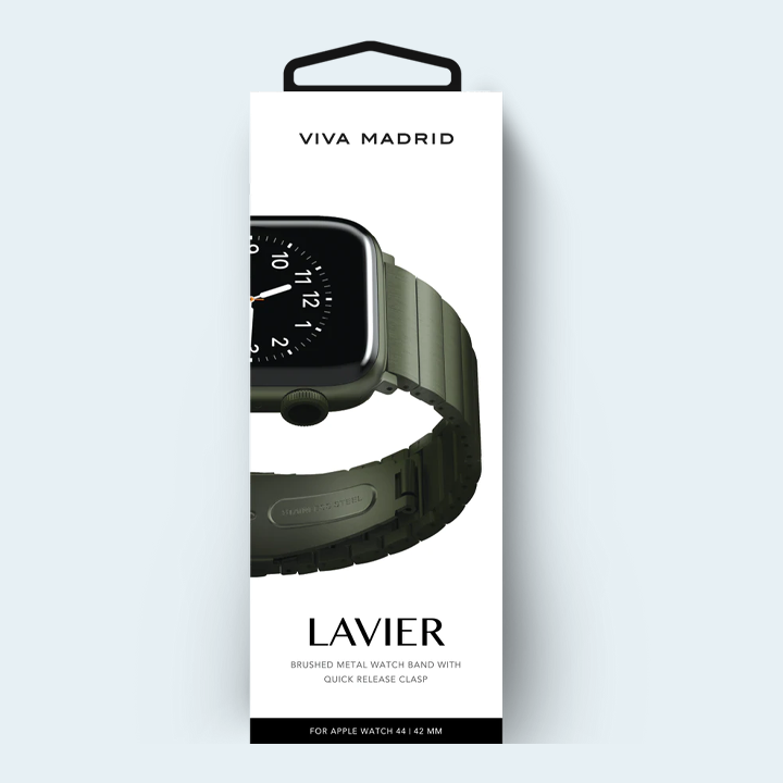 Viva Madrid Lavier Metal Strap for Apple Watch 42/44MM - Green