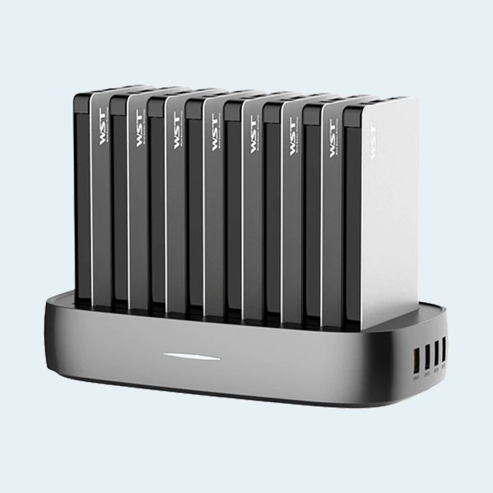 WST 8 In 1 Power Station 8000mAh - Silver