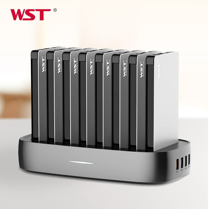 WST 8 In 1 Power Station 8000mAh - Silver