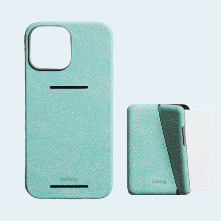 Bellroy iPhone 13 Pro Max Mod Phone Case + Wallet – Lagoon