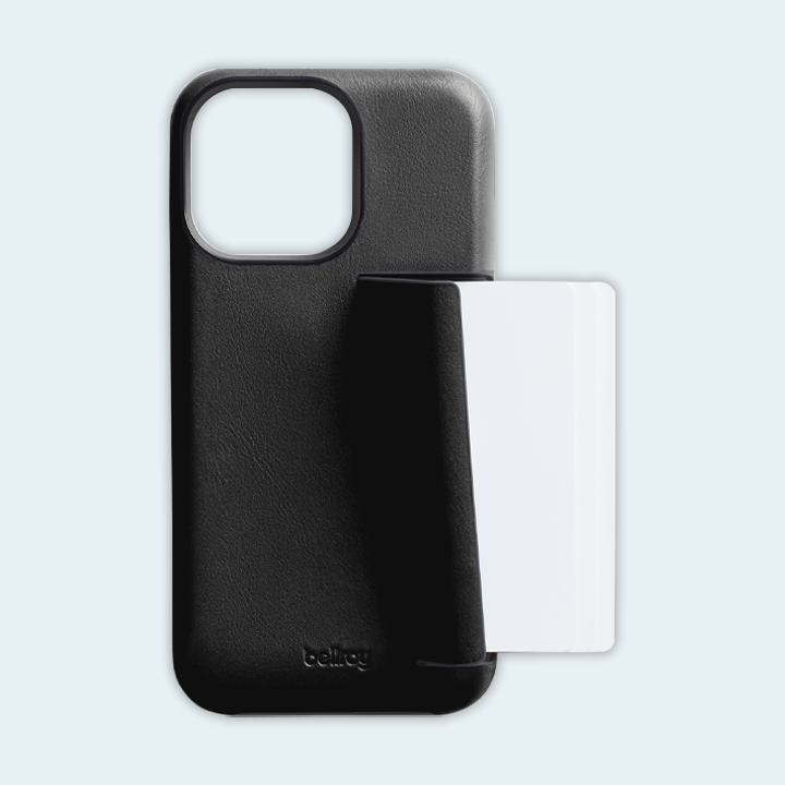 Bellroy Phone Case 3 Card for iPhone 13 Pro - Black