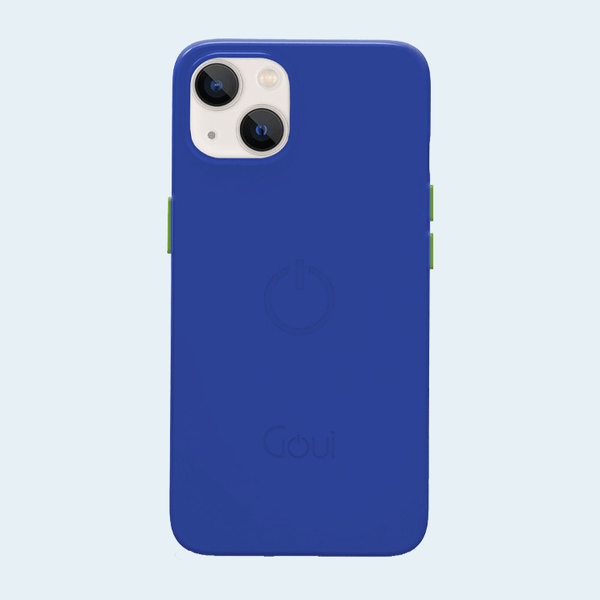 Goui Magnetic Case for iPhone 13 with Magnetic Bars G-MAGENT13-AB - Azure Blue