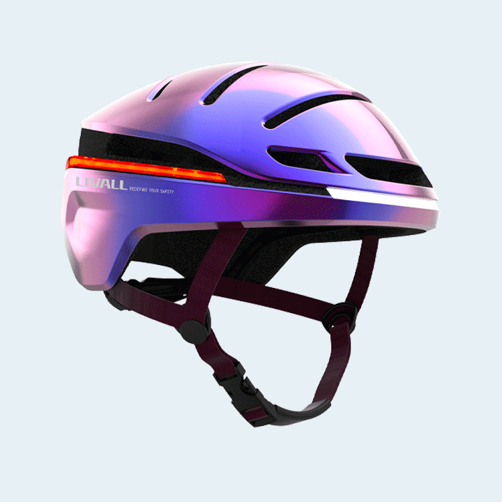 LIVALL EVO21 Smart Helmet Large 58-62cm – Ultra Violet