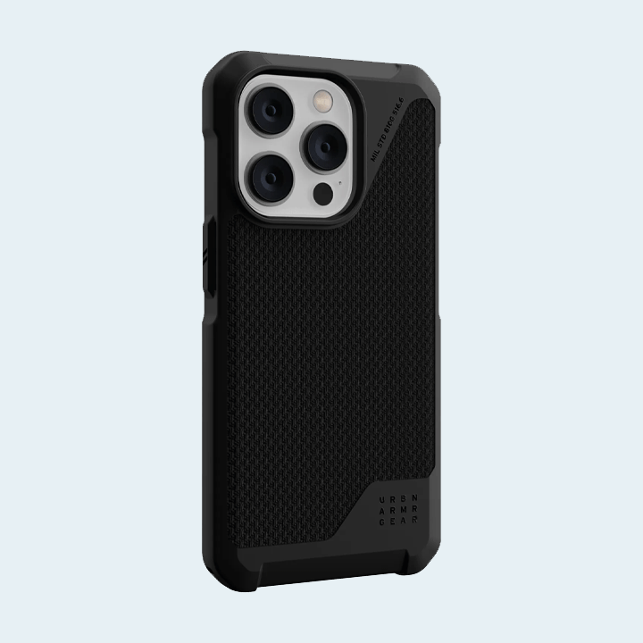 UAG Metropolis LT MagSafe Case for iPhone 14 Pro – Kevlar Black