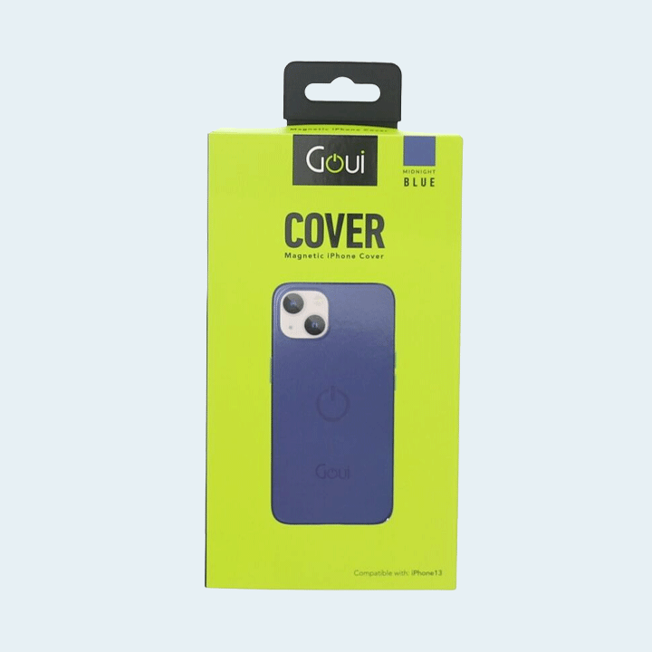 Goui Magnetic Case for iPhone 13 with Magnetic Bars G-MAGENT13-N - Midnight Blue