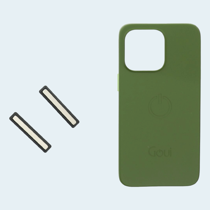 Goui Magnetic Case for iPhone 13 with Magnetic Bars G-MAGENT13-OL - Olive Green