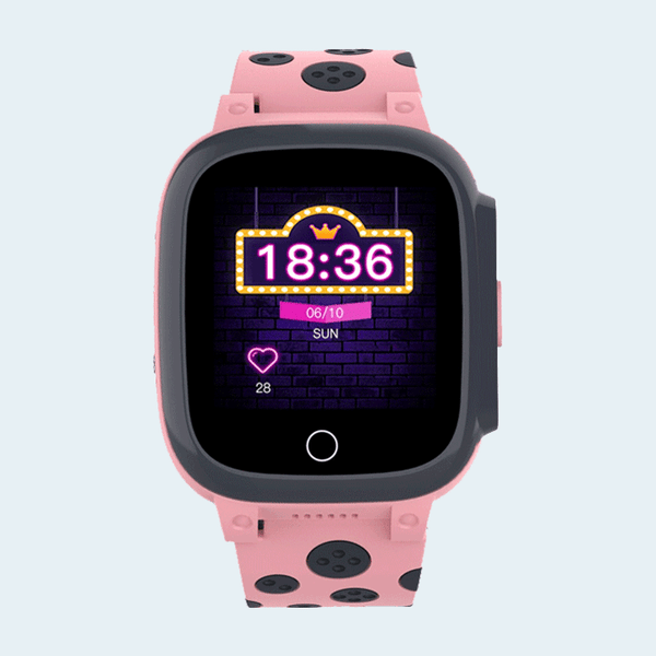 Pogo Kids 4G GPS Smart Watch - Pink