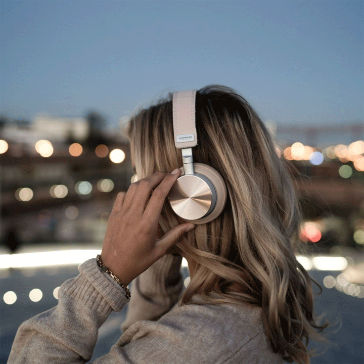 Vonmahlen Wireless Concert one Headphones (VM-WCO-01) - Rose Gold