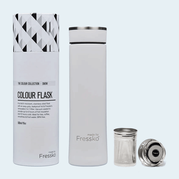 Fressko the Color Collection Snow Color Flask - 500ml